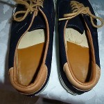VANS Mens ERA 59 Navy Blue Suede Skateboarding Sneakers Deck shoes SZ 9.5
