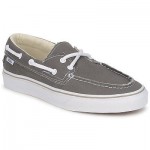 Vans Classic Zapato Del Barco Pewter White boat casual Mens US size 12