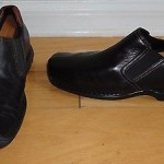 COLE HAAN Mens Black Leather Zeno 2 Slip On Loafer Shoes Sz 9M NEW!