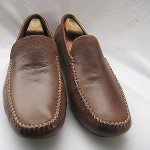 MEN’S COLE HAAN BROWN LEATHER DRIVING MOCASSIN SIZE 13 MEDIUM