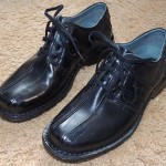 CLARKS Mens Touareg Sz 8.5 8 1/2 Dress Casual Black Leather 70851 Retail $89.99