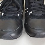 New! Diesel Loop Men’s Black Leather Flat Walking Shoes 10.5 M