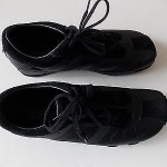 DIESEL WISH US 8 BLACK LEATHER CASUAL SHOES/SNEAKERS