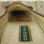 Mens shoes COLE HAAN black brown leather tassel kiltie loafers sz 9 D