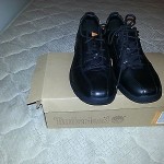 new Men timberland shoes 8.5M Black