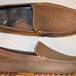 COLE HAAN NIKE AIR MENS SZ 12 M BROWN LEATHER LOAFERS MOCCASINS DRIVING SHOES