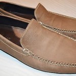 COLE HAAN NIKE AIR MENS SZ 12 M BROWN LEATHER LOAFERS MOCCASINS DRIVING SHOES