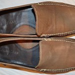 COLE HAAN NIKE AIR MENS SZ 12 M BROWN LEATHER LOAFERS MOCCASINS DRIVING SHOES