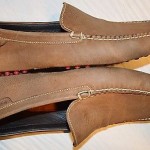 COLE HAAN NIKE AIR MENS SZ 12 M BROWN LEATHER LOAFERS MOCCASINS DRIVING SHOES