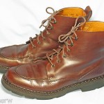 Cole Haan Water Proof Brown Leather Ankle Boots ~ Shoes Mens Sz 10.5 M Lace-up