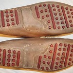 COLE HAAN NIKE AIR MENS SZ 12 M BROWN LEATHER LOAFERS MOCCASINS DRIVING SHOES