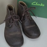 New! Clarks Senner Drive Men’s Brown Leather Ankle Walking Shoes 12 M