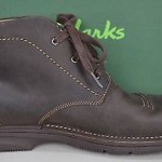 New! Clarks Senner Drive Men’s Brown Leather Ankle Walking Shoes 12 M