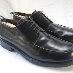 COLE HAAN BLACK LEATHER APRON TOE OXFORDS  MENS SIZE 10.5 D