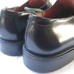COLE HAAN BLACK LEATHER APRON TOE OXFORDS  MENS SIZE 10.5 D
