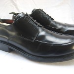 COLE HAAN BLACK LEATHER APRON TOE OXFORDS  MENS SIZE 10.5 D