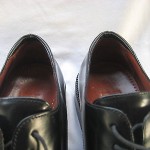 COLE HAAN BLACK LEATHER APRON TOE OXFORDS  MENS SIZE 10.5 D