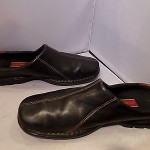 Cole Haan Mens  Black & Brown Leather Clogs Mules Slip On Loafers Shoes Sz 12 M
