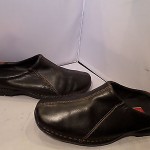 Cole Haan Mens  Black & Brown Leather Clogs Mules Slip On Loafers Shoes Sz 12 M