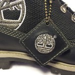 TIMBERLAND Mens Hiking Boots Black Leather Shoes Ankle High Boots Mens Size 10 M