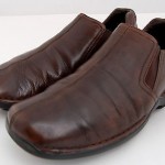 MENS COLE HAAN 10.5 M 10 1/2 D CASUAL SHOES BROWN LEATHER