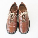 COLE HAAN Nike Air casual lace up OXFORDS brown leather size 8.5 M