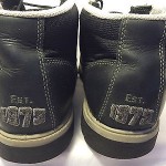 TIMBERLAND Mens Hiking Boots Black Leather Shoes Ankle High Boots Mens Size 10 M