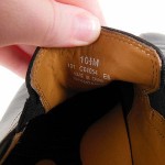 COLE HAAN NIKE AIR Black Leather Slip On Loafers Shoes Sz 10.5 M
