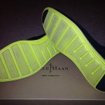 Men’s Cole Haan Lunargrand Chukka Suede Black/Volt 11M C11185 w/ box
