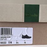 CLARKS MUCKERS ARCHEO EASE SLIP ON WATERPROOF SHOES – BLACK SIZE 9 M – MENS NEW