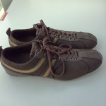 Mens Hugo Boss Casual Leather Oxford Shoes Sz 46 EUR/ 13 USA
