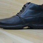 NEAR FLAWLESS COLE HAAN SIZE 9 M LEATHER SHOES BLACK ANKLE BOOTS