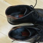 NEAR FLAWLESS COLE HAAN SIZE 9 M LEATHER SHOES BLACK ANKLE BOOTS
