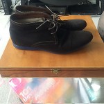 Hugo Boss Sortion Suede Lace Up Chukka Boots Size 7