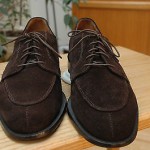 Cole Haan Mens Brown suede oxford 11 D