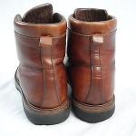 COLE HAAN Cap Toe Ankle Shoe Boot Mens Size 9.5 Leather Dark Burgundy