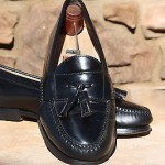 Cole Haan Men’s Black Leather Comfortable Casual Pinch Tasseled Loafers Size 10