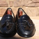 Cole Haan Men’s Black Leather Comfortable Casual Pinch Tasseled Loafers Size 10