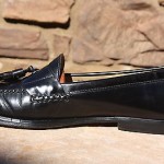 Cole Haan Men’s Black Leather Comfortable Casual Pinch Tasseled Loafers Size 10