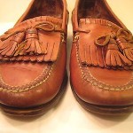 Men’ Cole Haan Shoes Tassel Loafers Size 8.5 W Leather Loafer Brown
