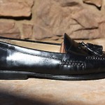Cole Haan Men’s Black Leather Comfortable Casual Pinch Tasseled Loafers Size 10