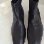 Hugo Boss Chelsea Black  Leather Ankle Dress Boots 13 M