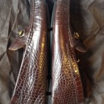 Mens Cole Haan Howland Bit II Croc 10.5 M Brown Driving