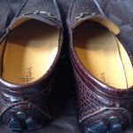 Mens Cole Haan Howland Bit II Croc 10.5 M Brown Driving