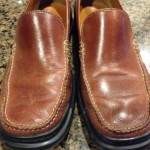 COLE HAAN NIKE AIR MEN’S SLIP ON BROWN LEATHER LOAFER SIZE 10M EUC