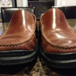 COLE HAAN NIKE AIR MEN’S SLIP ON BROWN LEATHER LOAFER SIZE 10M EUC