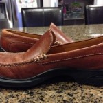 COLE HAAN NIKE AIR MEN’S SLIP ON BROWN LEATHER LOAFER SIZE 10M EUC