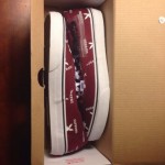 Supreme Playboy Vans Burgundy Sz 10.5 Cdg Pcl Fdl Authentics Old Skool