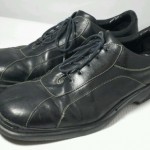 COLE HAAN NIKE AIR OXFORDS BLACK LEATHER MENS SHOES sz 12 M