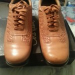 Men shoes air conner cole haan burnt orange size12